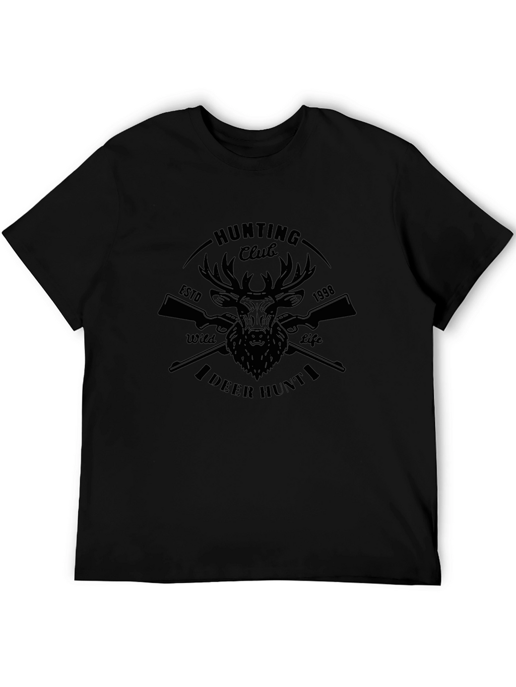 Hunting Club Deer Hunt Graphic T-Shirt