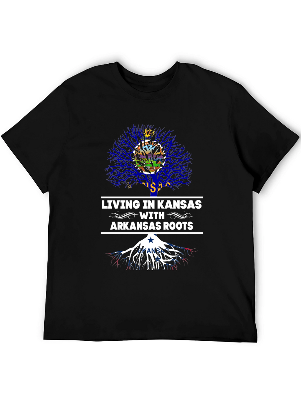 Kansas Living Arkansas Roots Graphic Tee