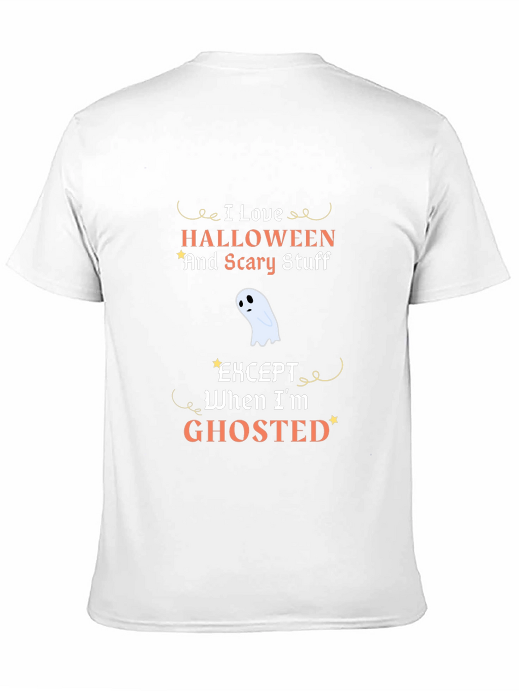 Funny Halloween Ghosted Graphic Tee