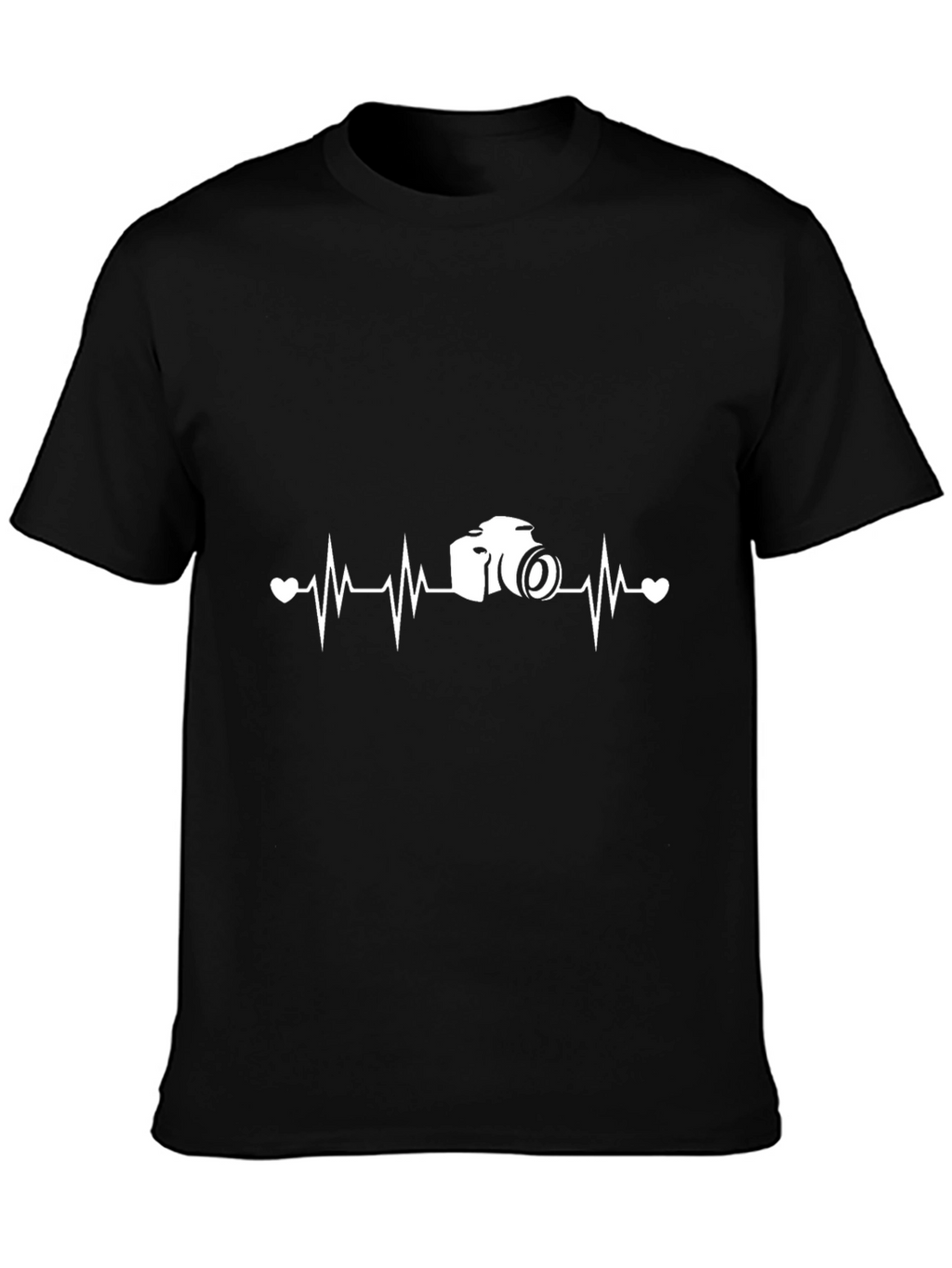 Camera Heartbeat T-Shirt - Photography Lover
