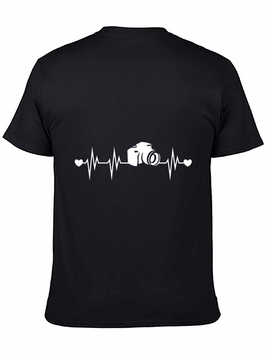 Camera Heartbeat T-Shirt - Photography Lover
