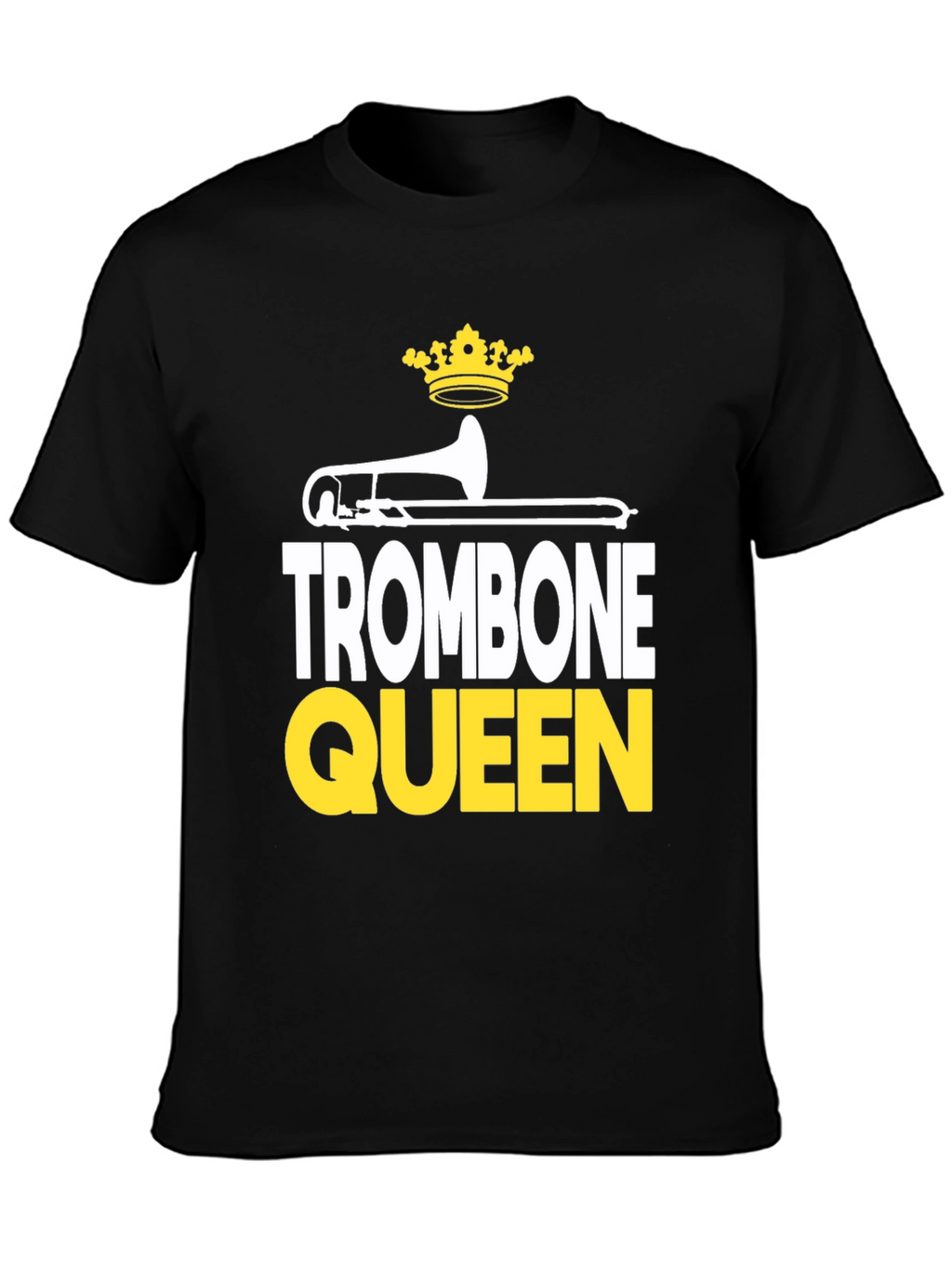 Trombone Queen Graphic Tee - Band Lover Apparel