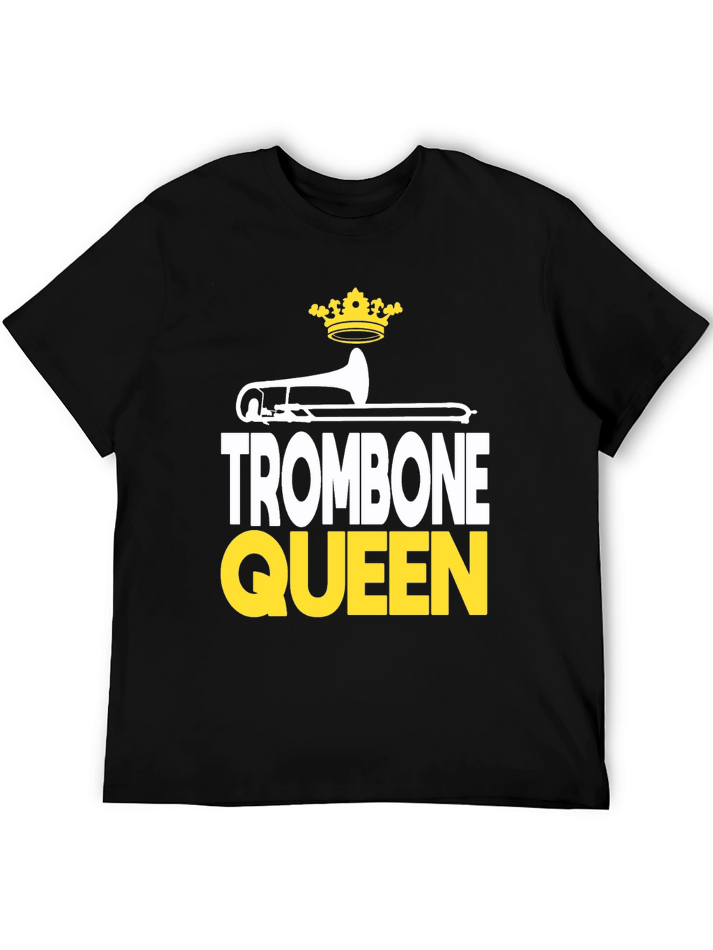 Trombone Queen Graphic Tee - Band Lover Apparel