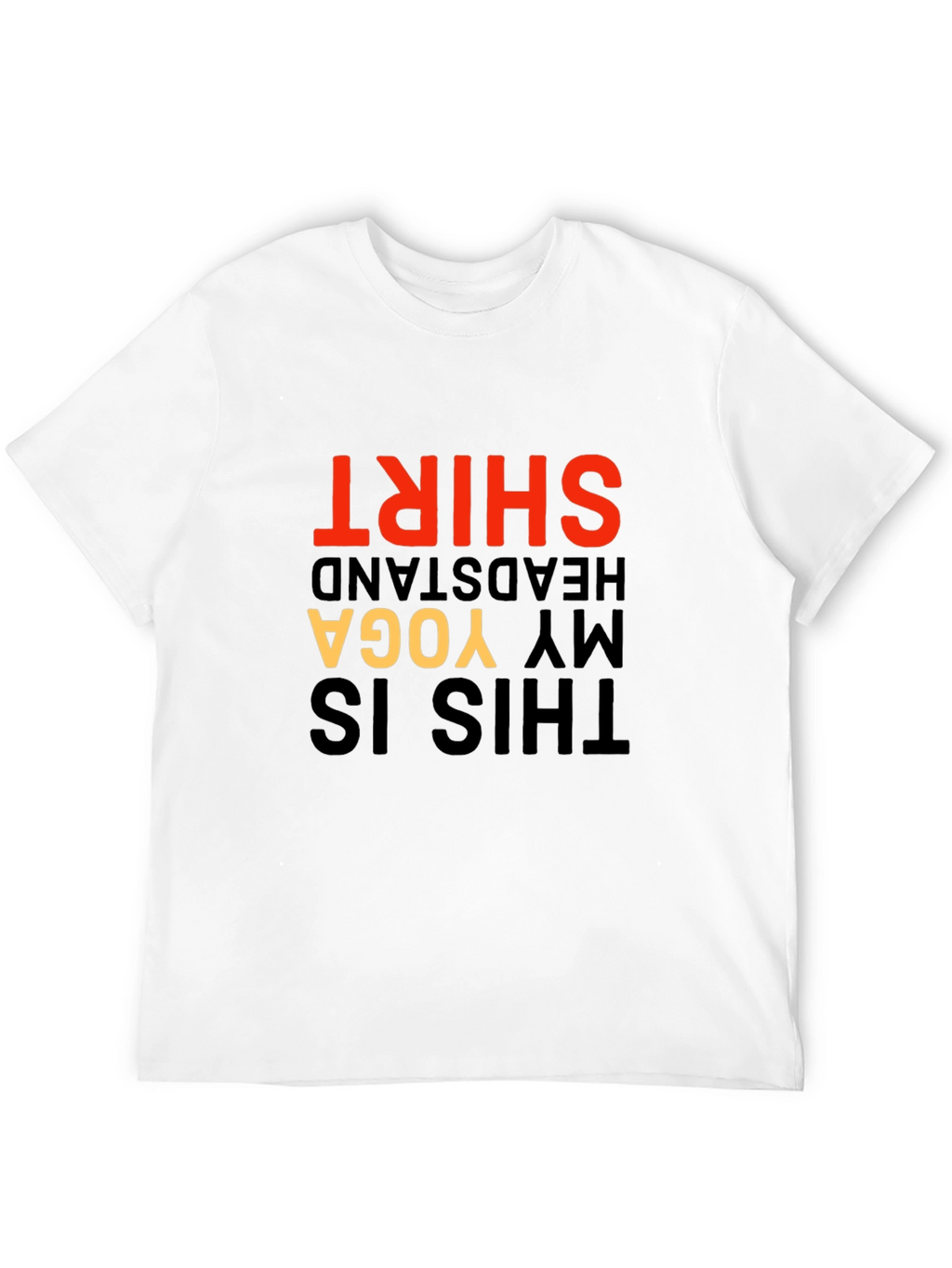 Yoga Headstand T-Shirt - Funny Novelty Tee