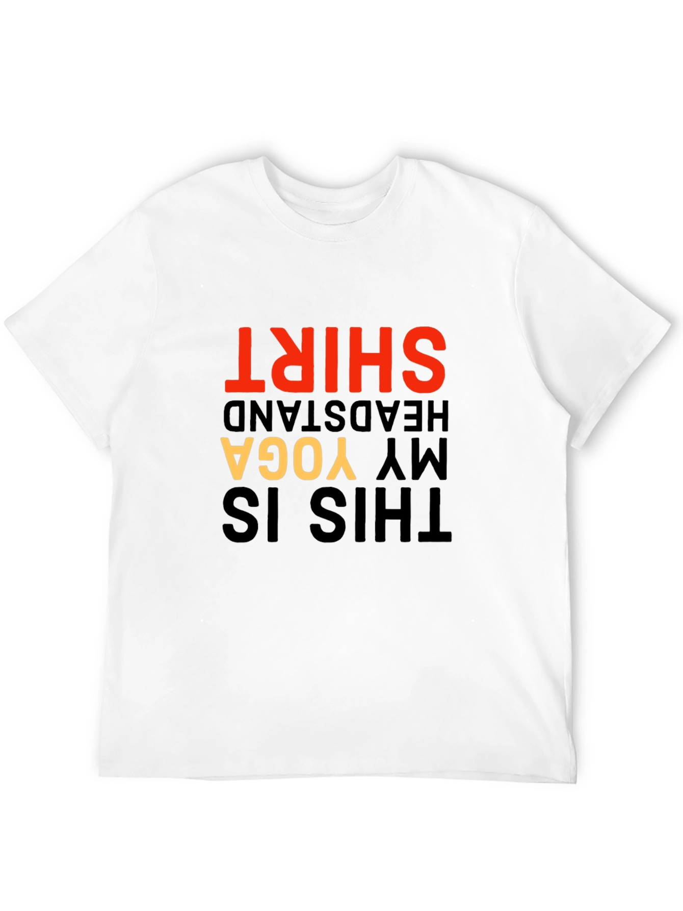 Yoga Headstand T-Shirt - Funny Novelty Tee