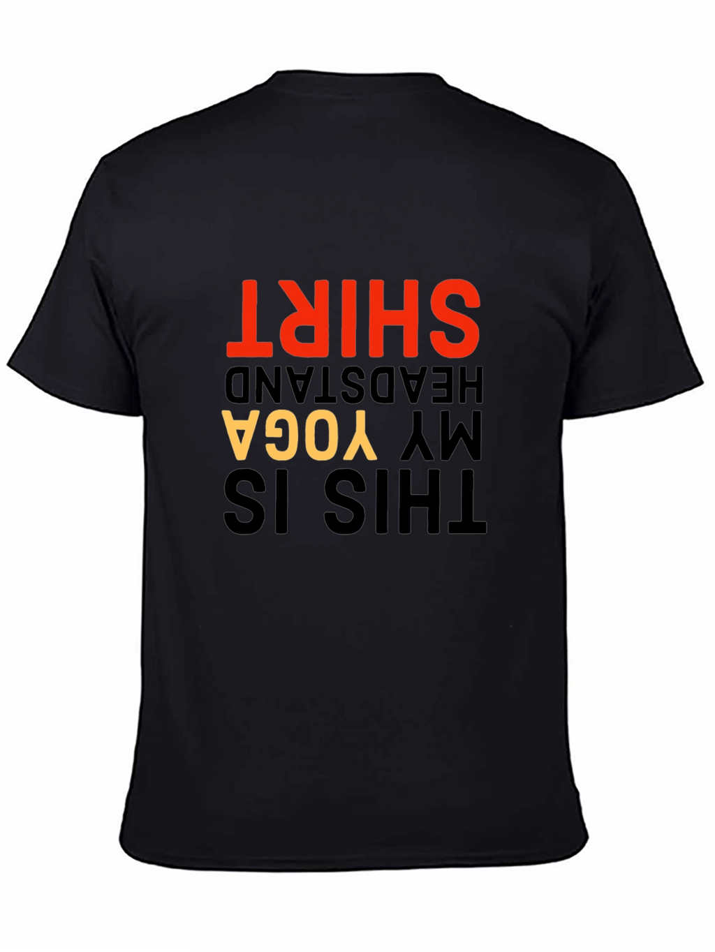 Yoga Headstand T-Shirt - Funny Novelty Tee