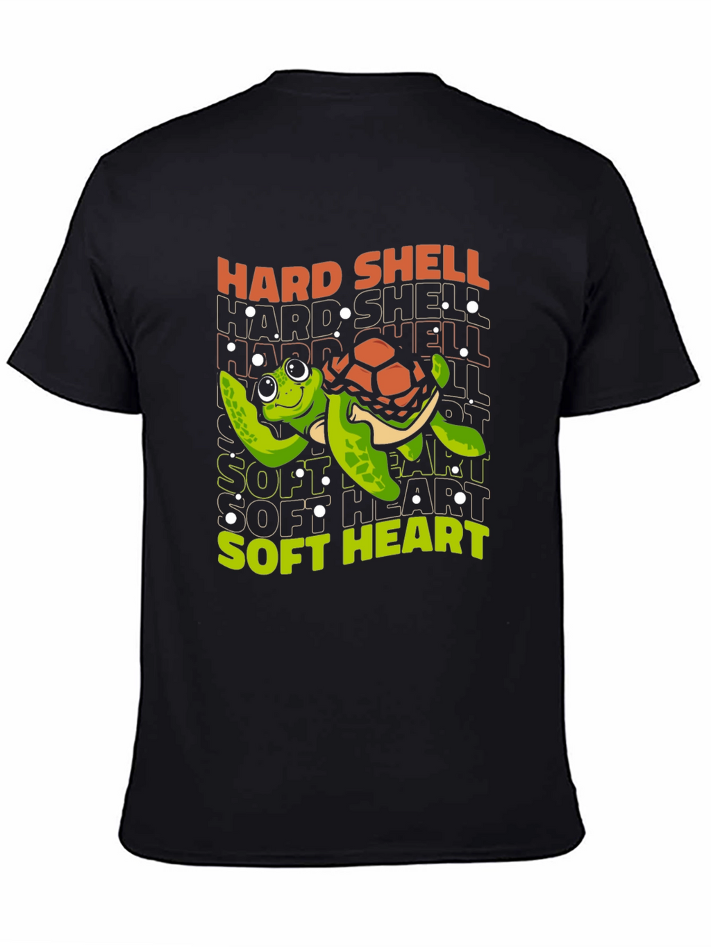 Hard Shell Soft Heart Turtle Graphic Tee