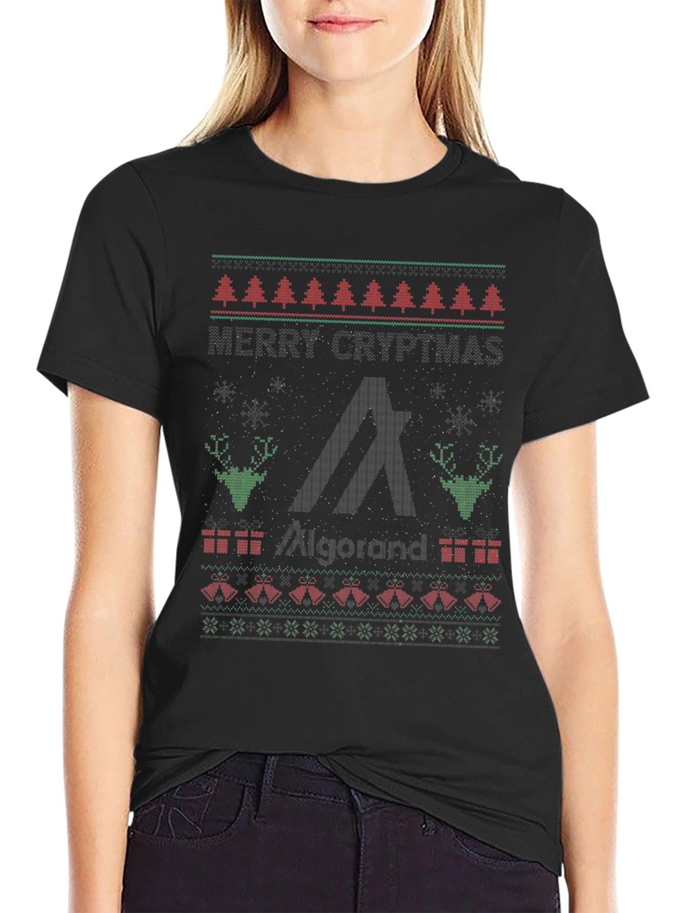 Algorand Christmas Sweater T-Shirt