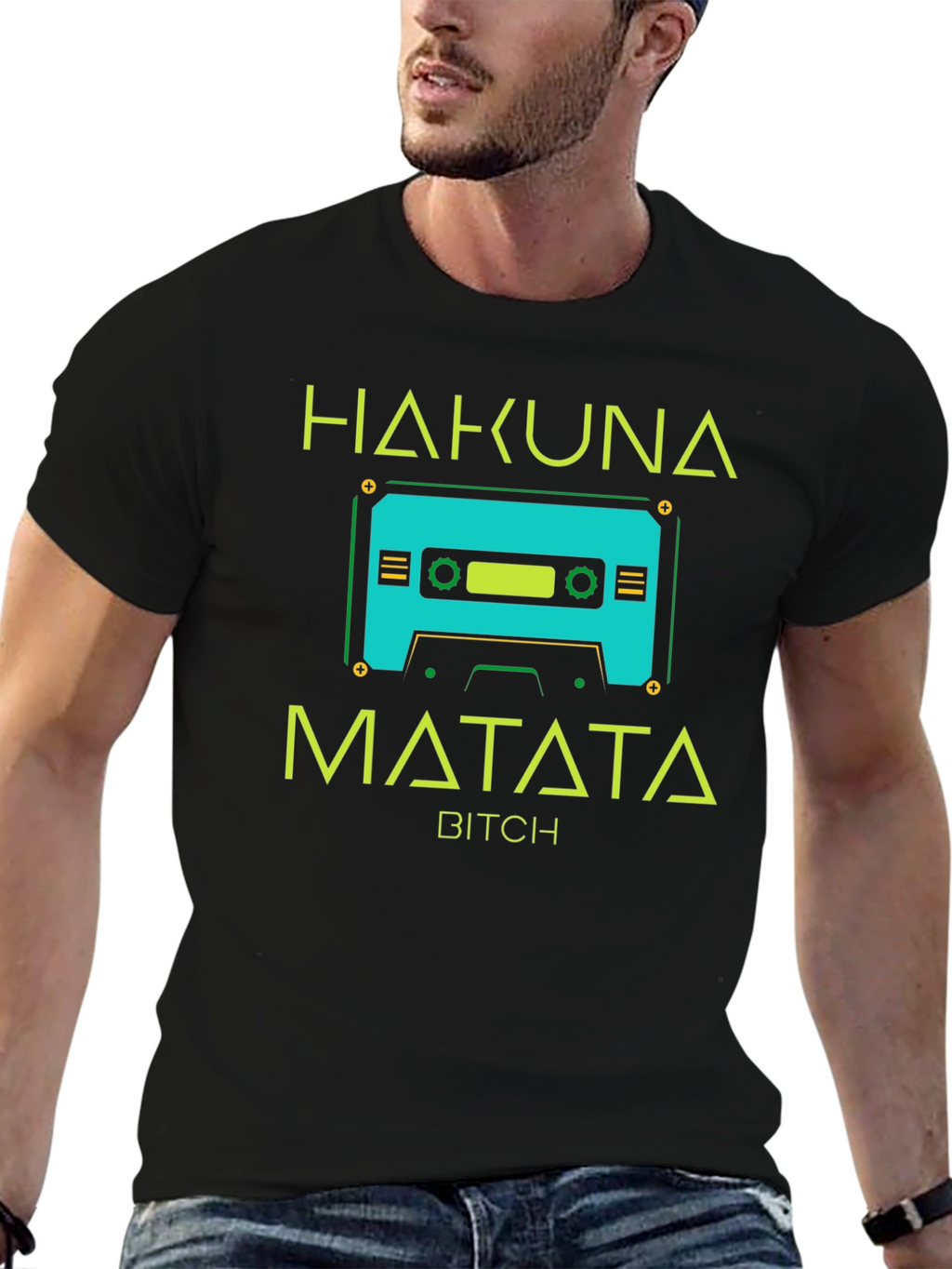 Hakuna Matata Cassette Tape Graphic Tee