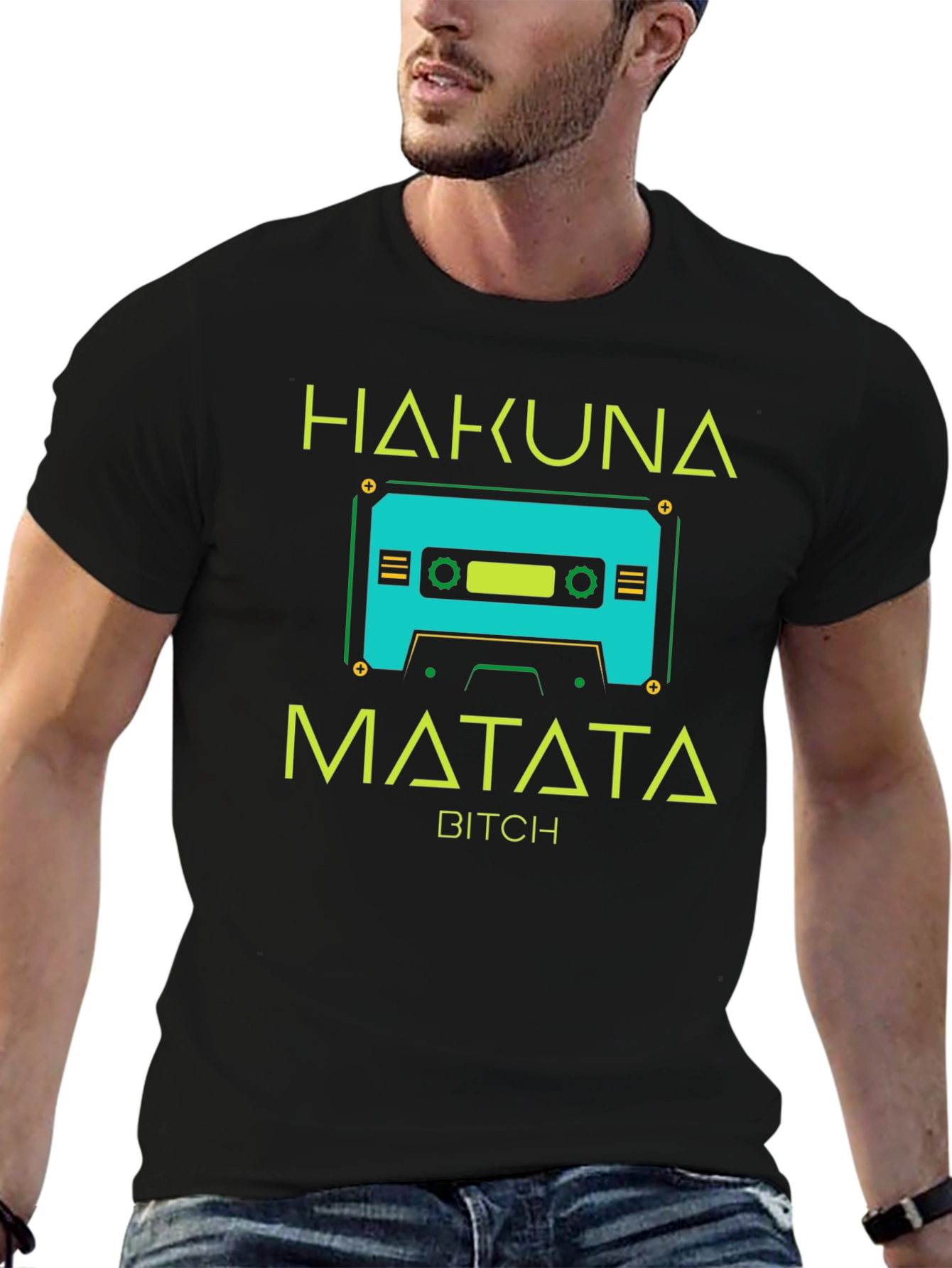 Hakuna Matata Cassette Tape Graphic Tee