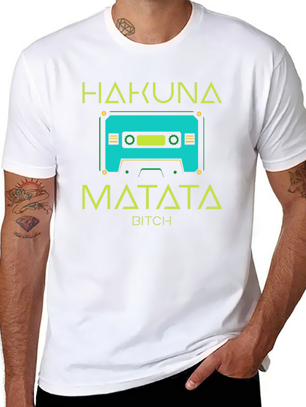 Hakuna Matata Cassette Tape Graphic Tee
