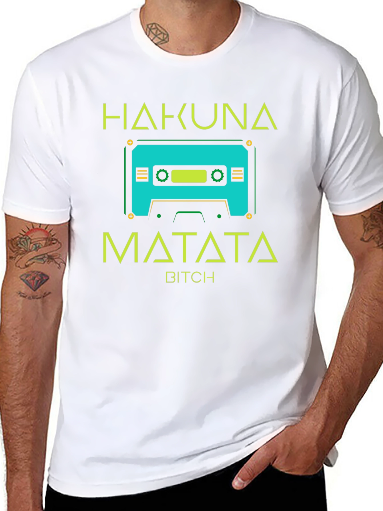 Hakuna Matata Cassette Tape Graphic Tee