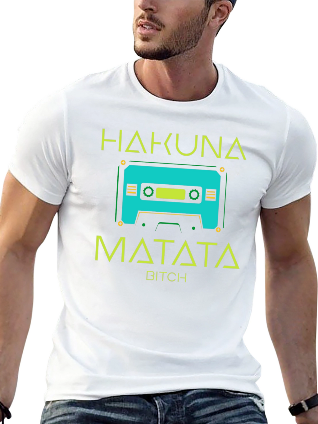 Hakuna Matata Cassette Tape Graphic Tee