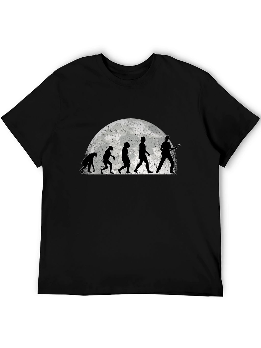 Evolution of Rock Black T-Shirt