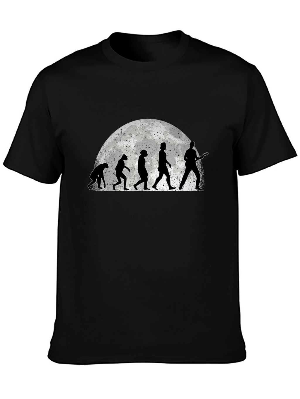 Evolution of Rock Black T-Shirt