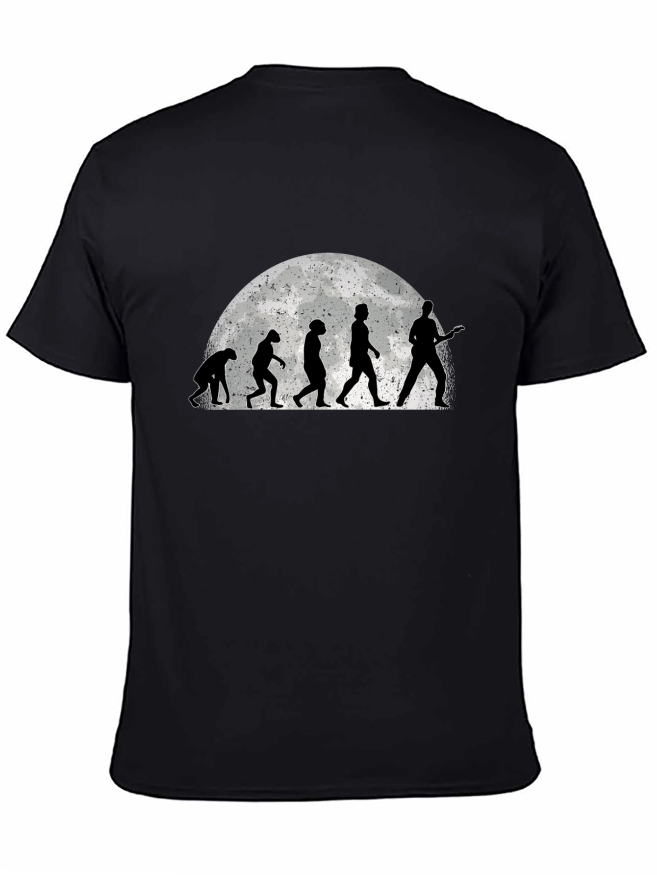 Evolution of Rock Black T-Shirt