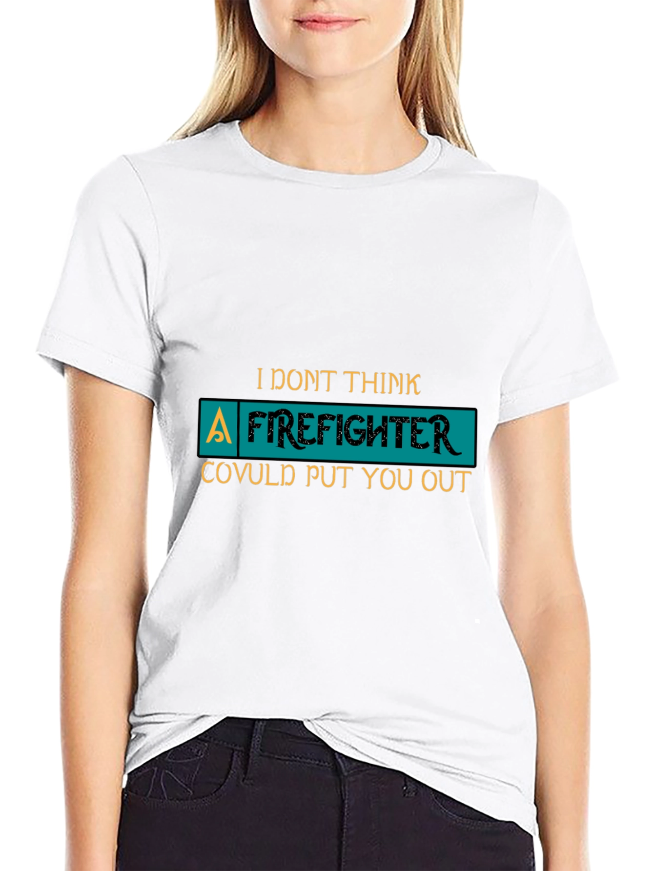 Funny Firefighter T-Shirt Novelty Gift