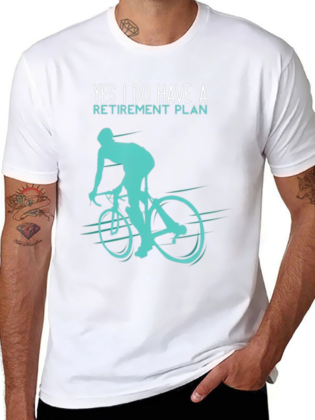 Retirement Plan Cycling T-Shirt