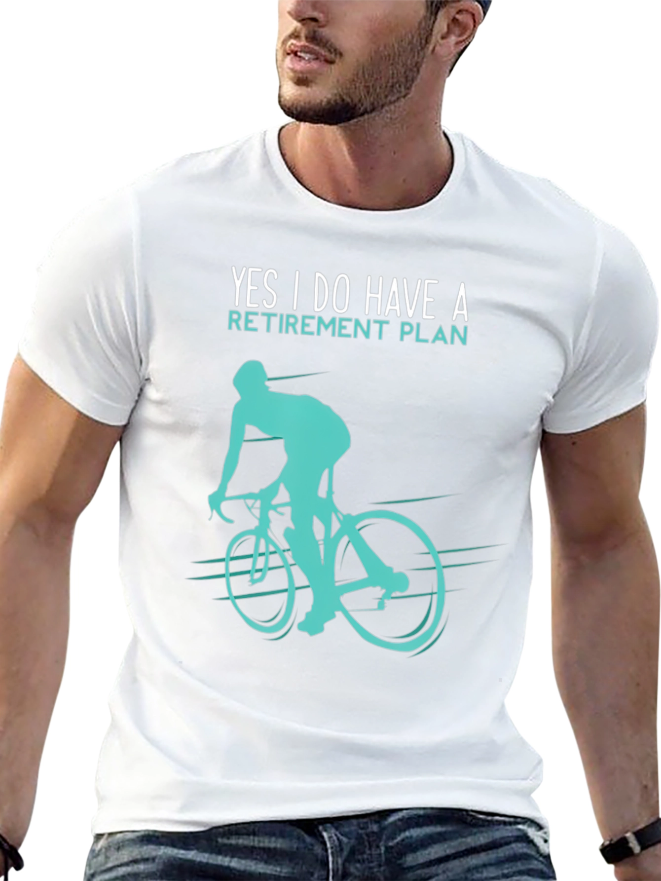 Retirement Plan Cycling T-Shirt