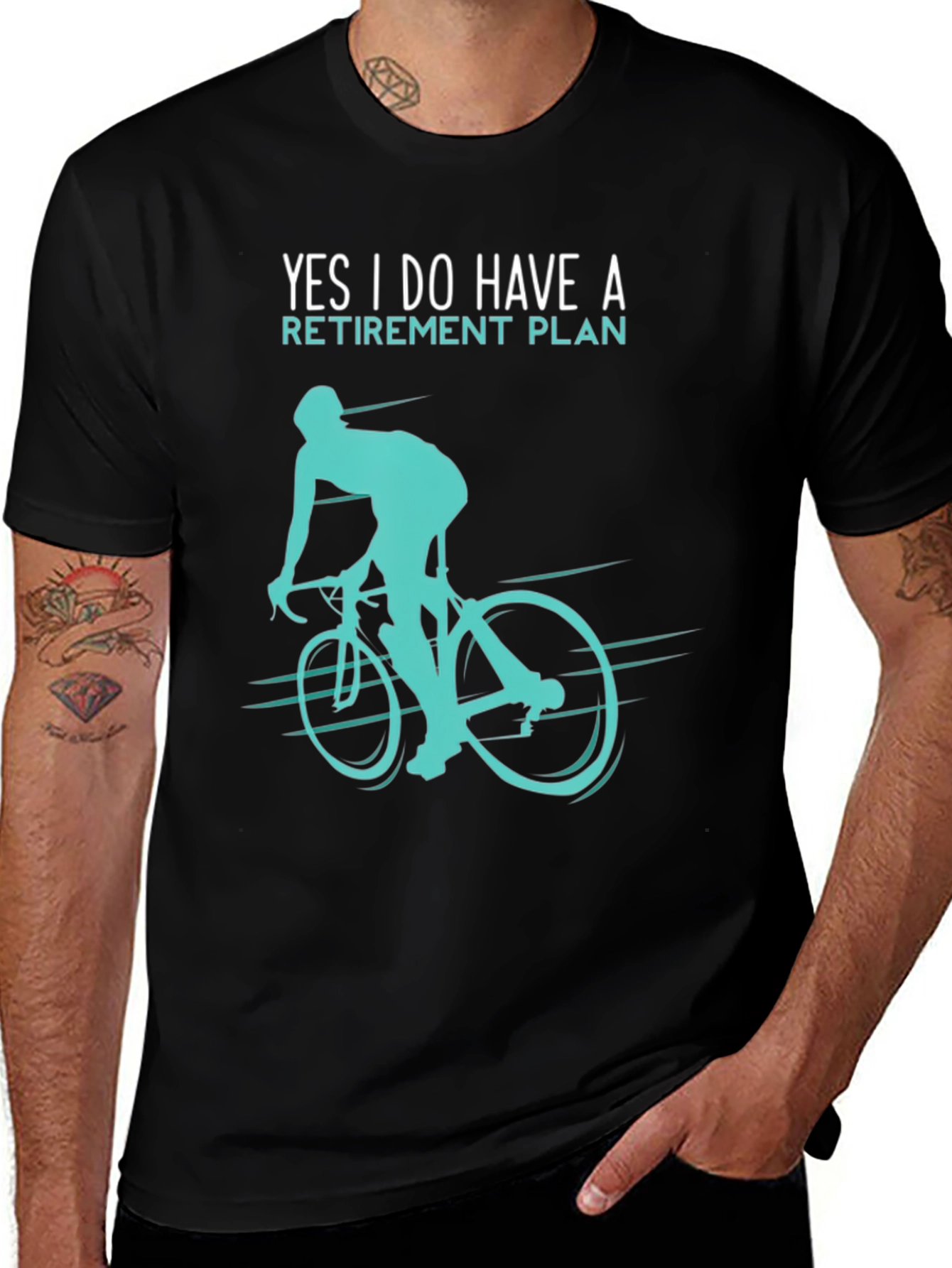 Retirement Plan Cycling T-Shirt