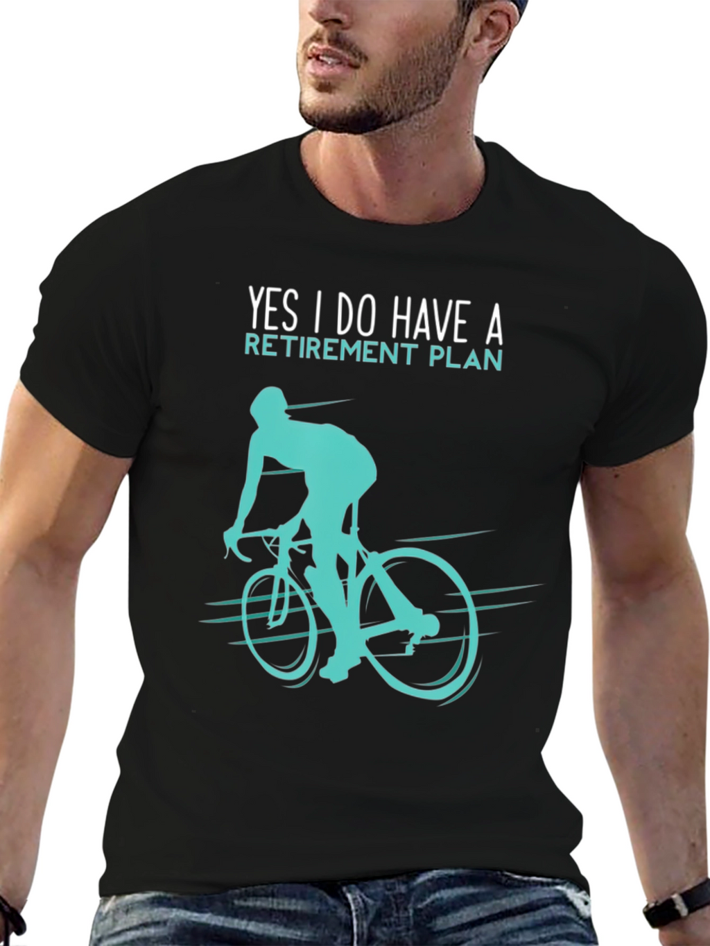 Retirement Plan Cycling T-Shirt