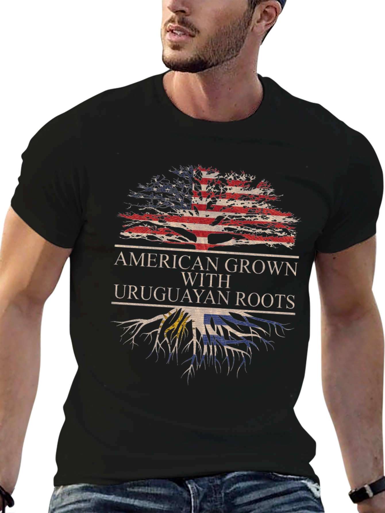 American Grown with Uruguayan Roots T-Shirt