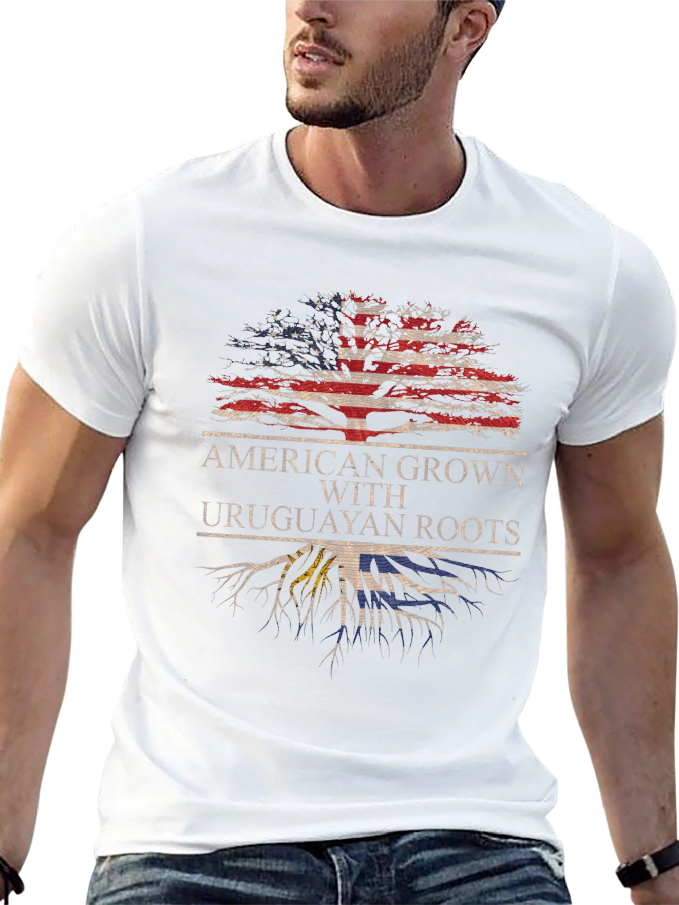 American Grown with Uruguayan Roots T-Shirt
