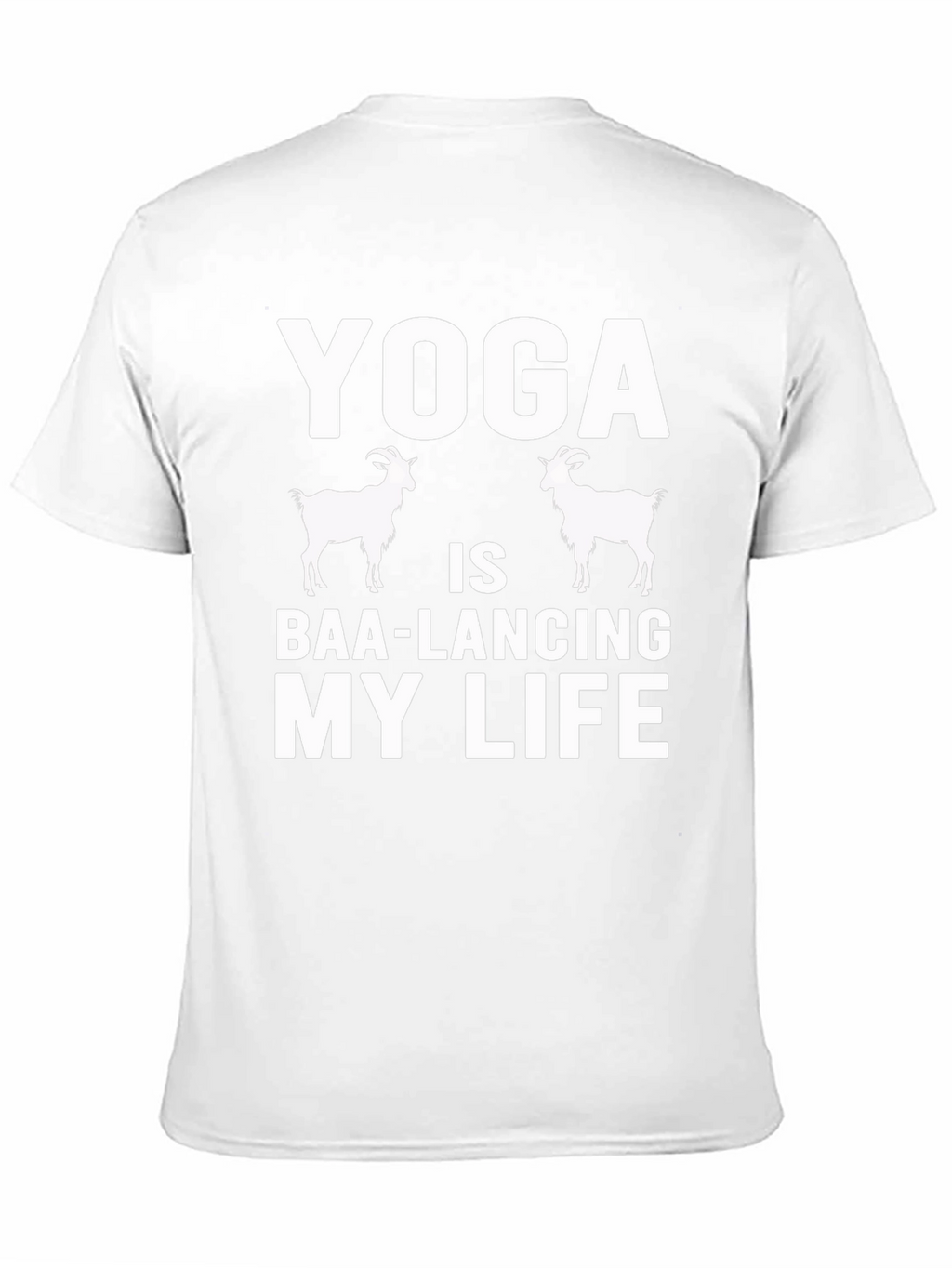Yoga Goat T-Shirt - Baa-lancing My Life Tee