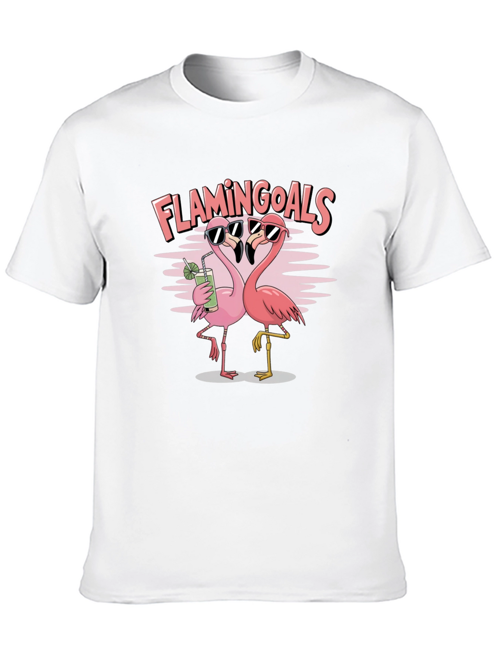 Flamingoals T-Shirt - Tropical Fun