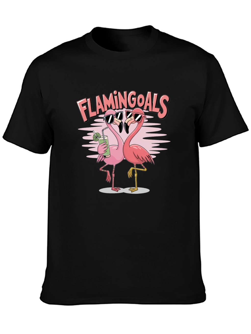 Flamingoals T-Shirt - Tropical Fun