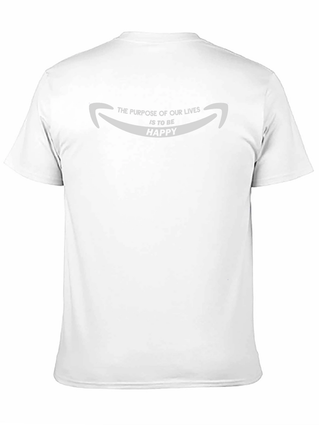 Purpose of Life Happy T-Shirt - Graphic Tee