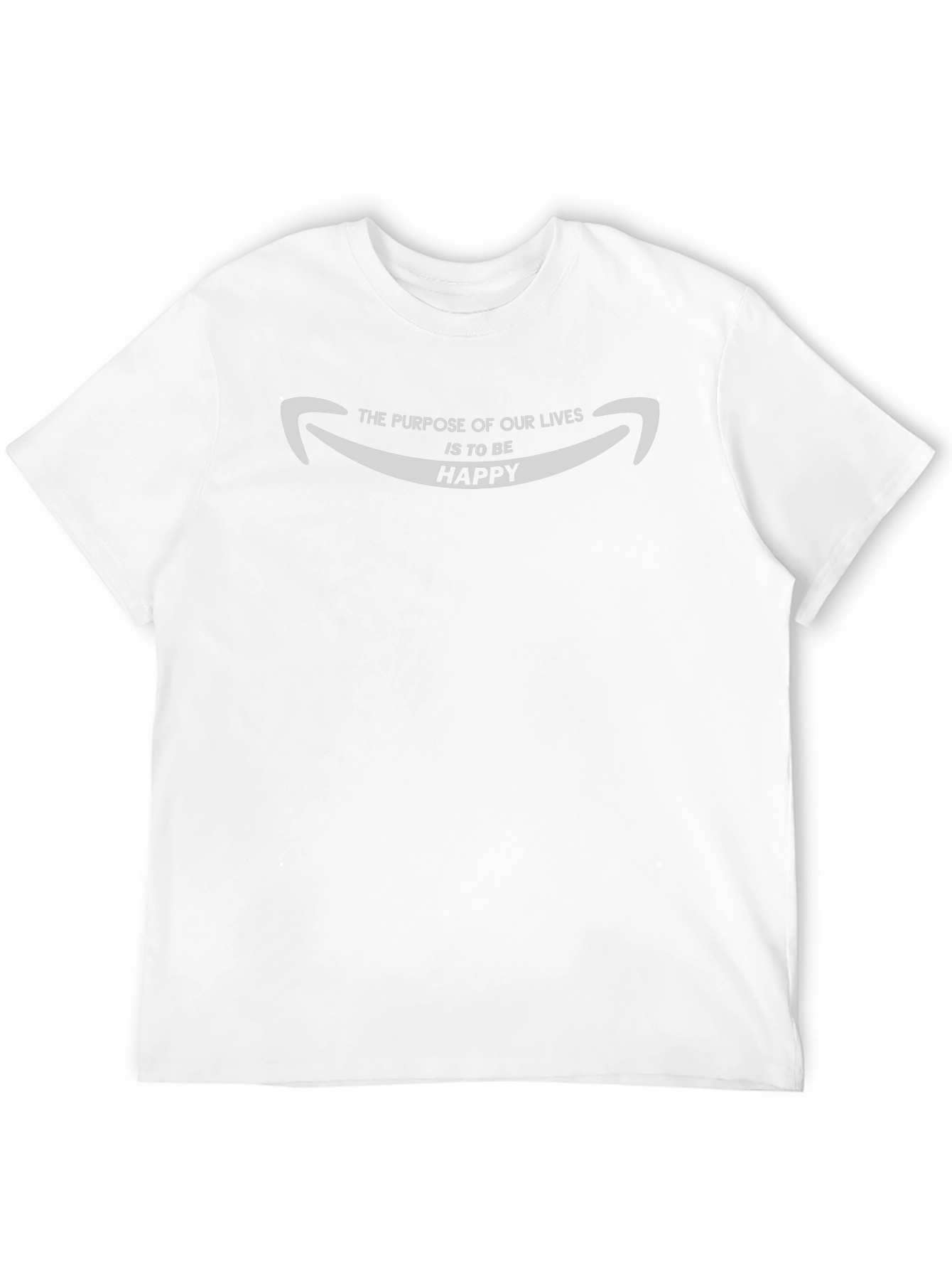 Purpose of Life Happy T-Shirt - Graphic Tee