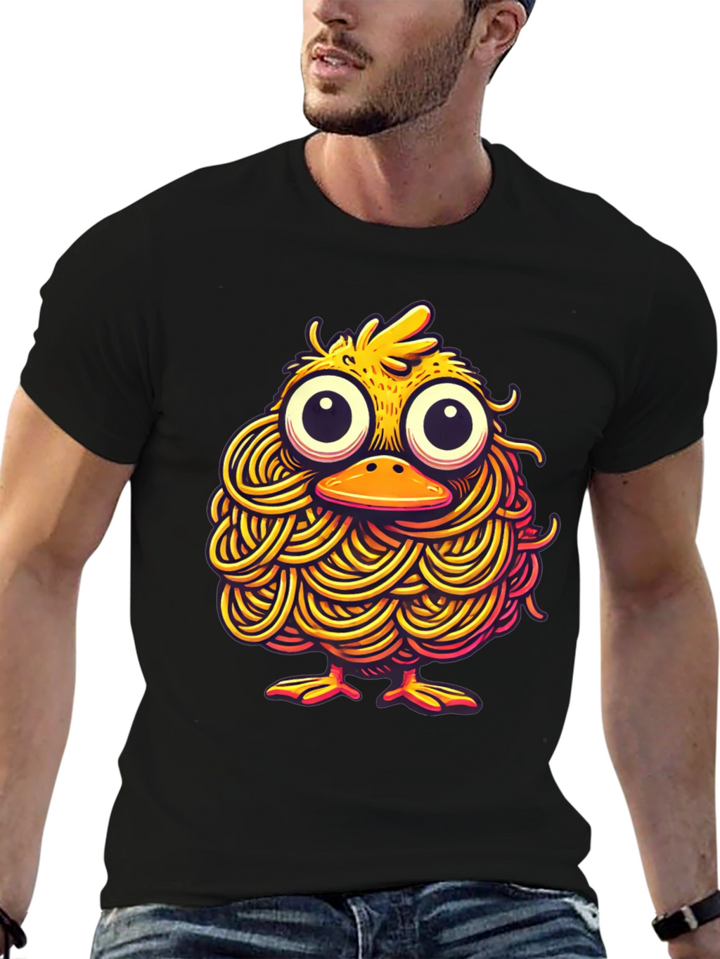 Noodle Duck Graphic T-Shirt