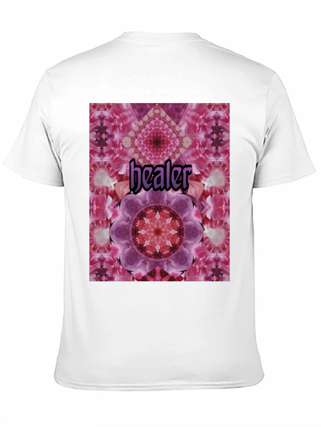 Healer Mandala T-Shirt - Unisex Black Tee