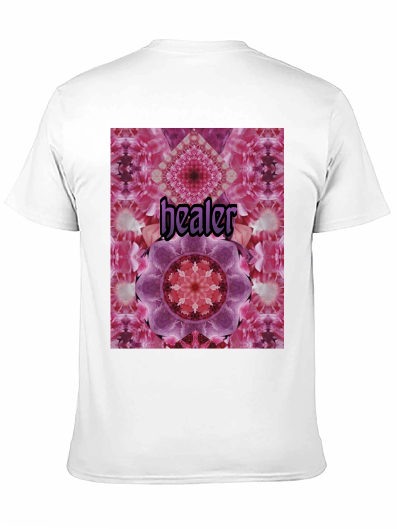 Healer Mandala T-Shirt - Unisex Black Tee