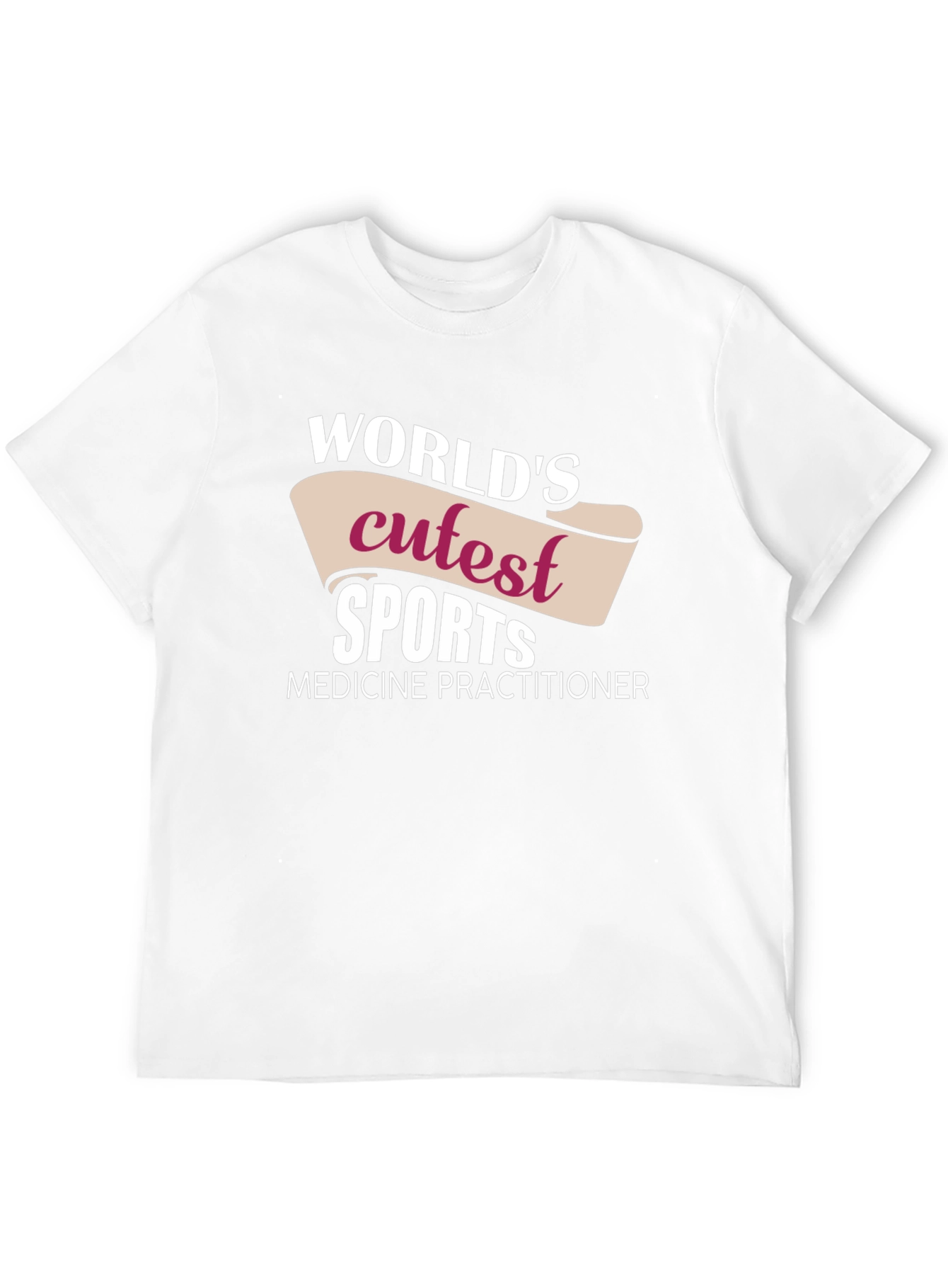 Worlds Cutest Sports Medicine Practitioner Black T-Shirt