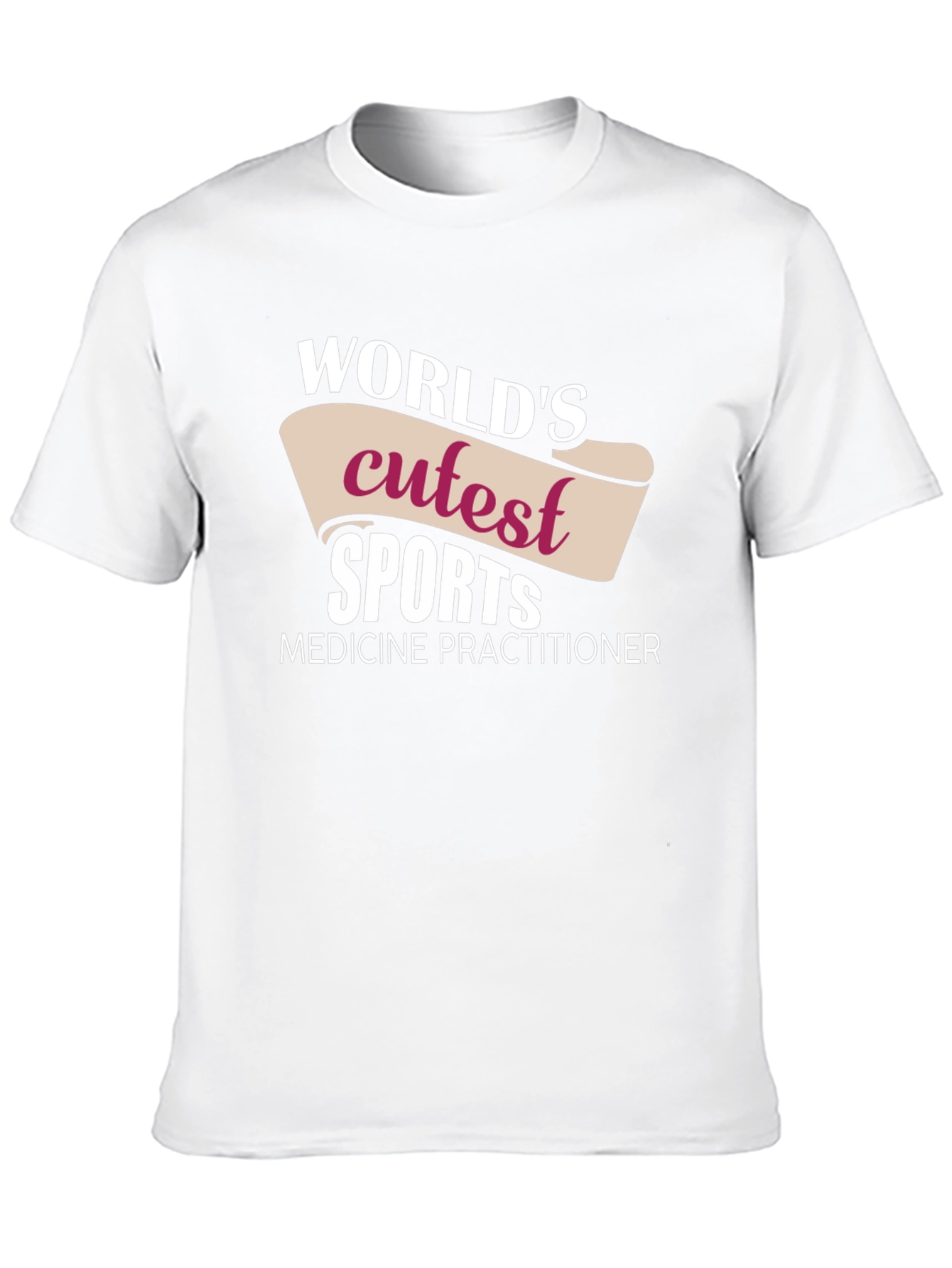 Worlds Cutest Sports Medicine Practitioner Black T-Shirt