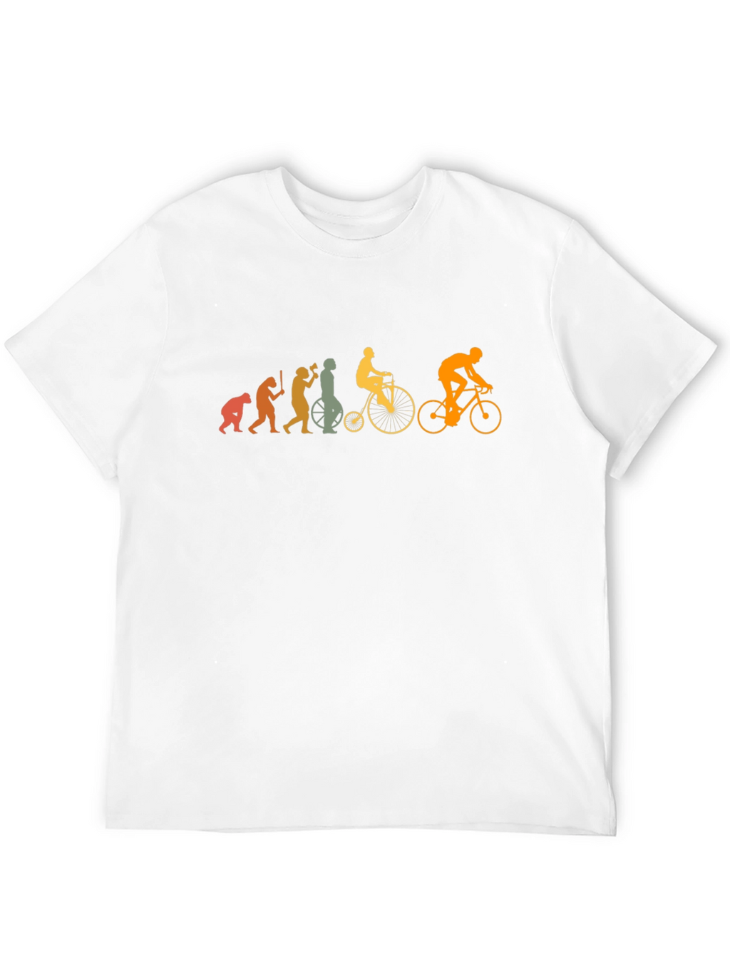 Evolution of Cycling T-Shirt - Black