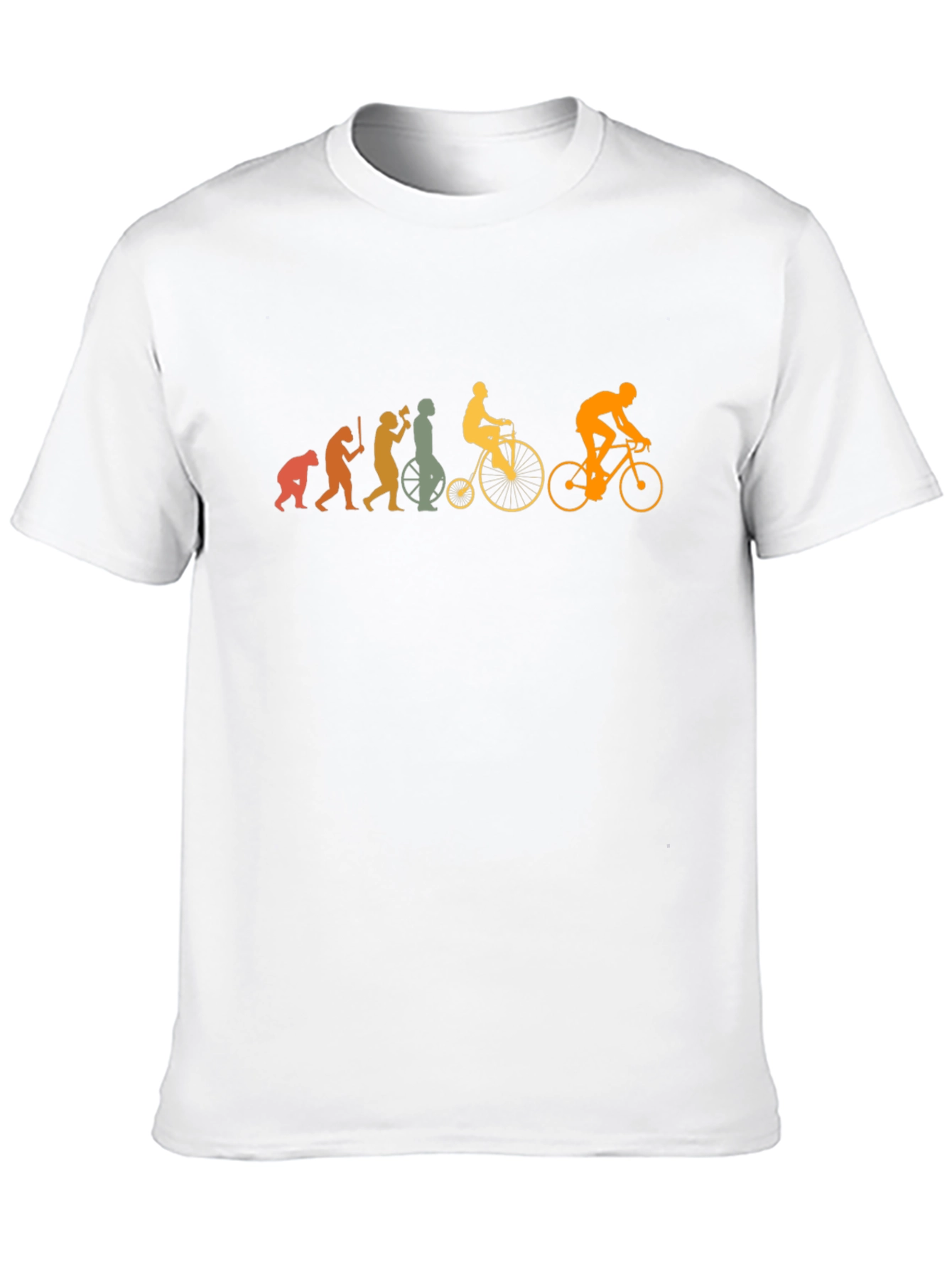 Evolution of Cycling T-Shirt - Black