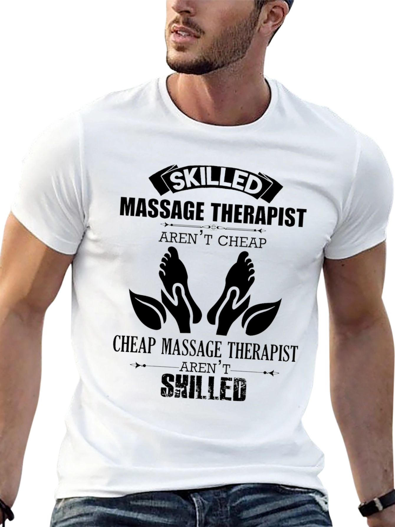 Skilled Massage Therapist T-Shirt Premium Quality