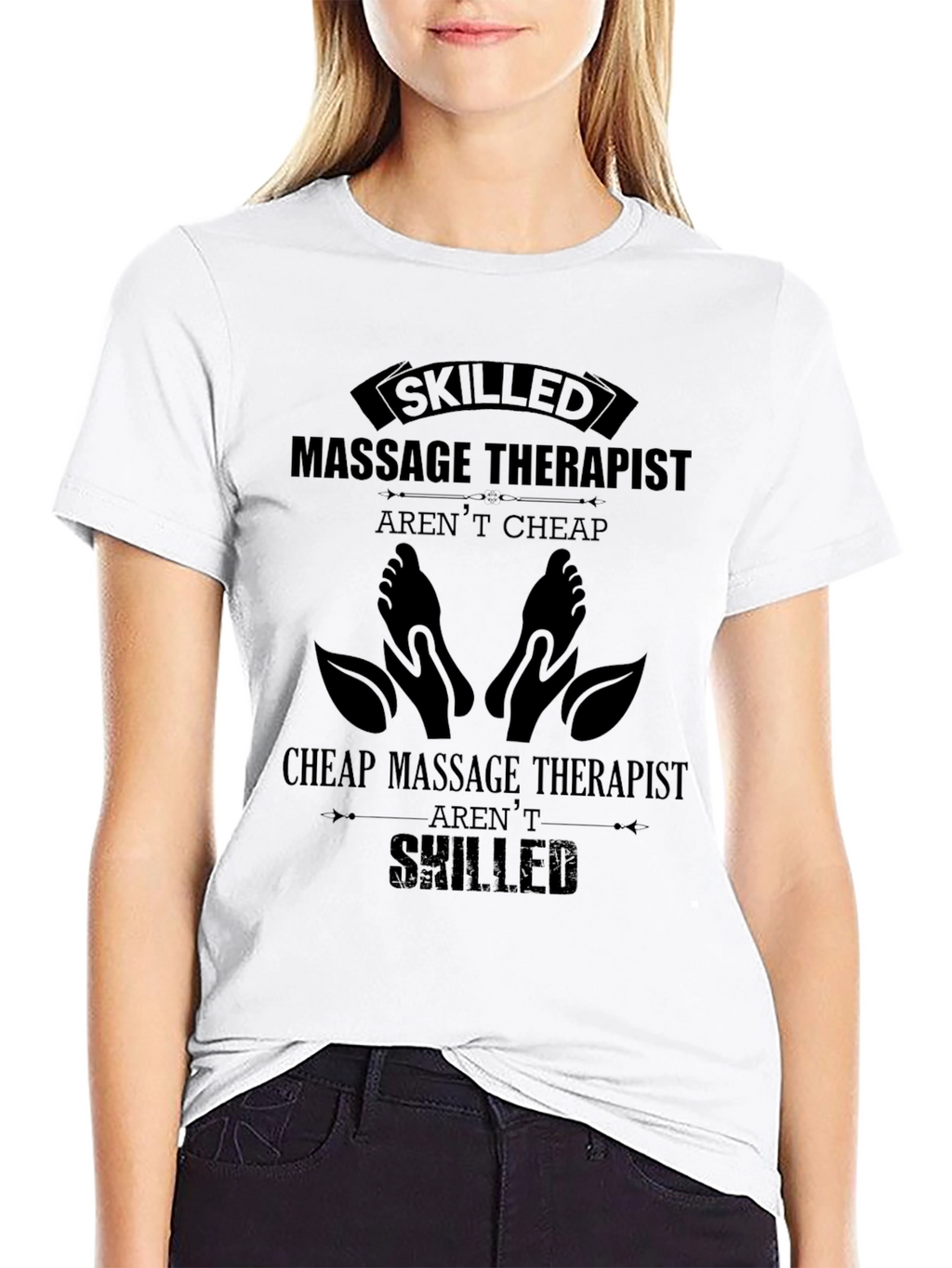 Skilled Massage Therapist T-Shirt Premium Quality