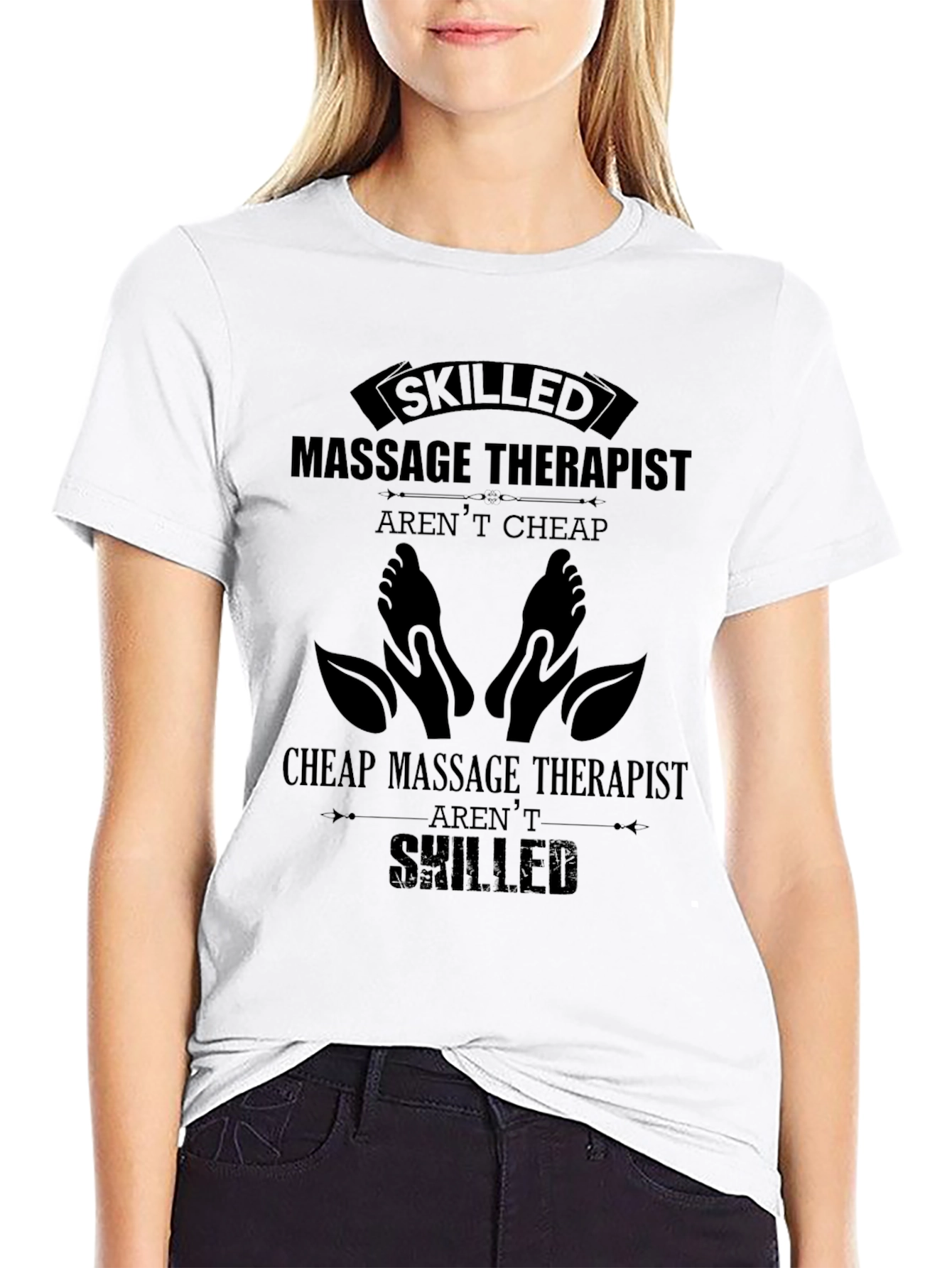 Skilled Massage Therapist T-Shirt Premium Quality
