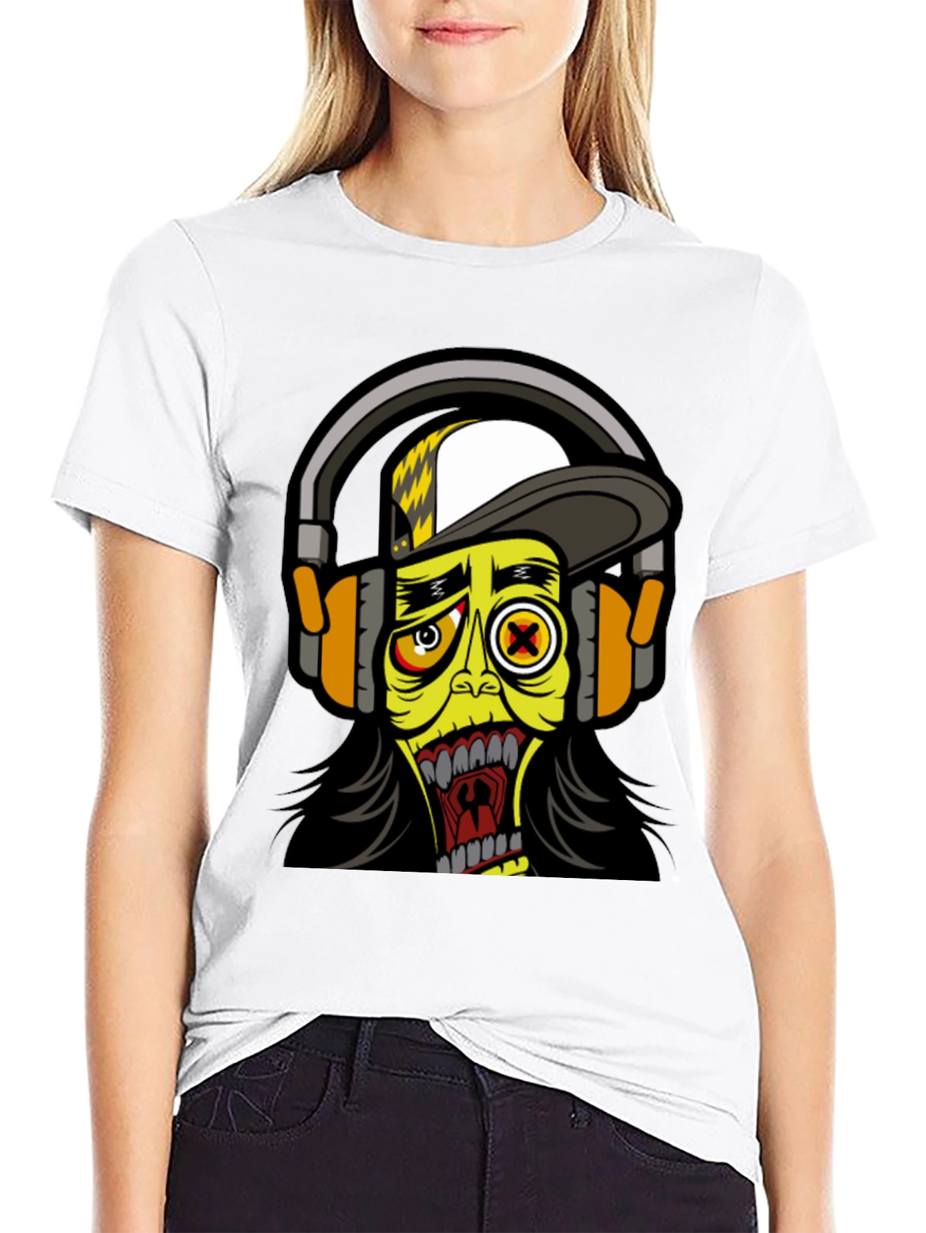 Cartoon Zombie Graphic Tee