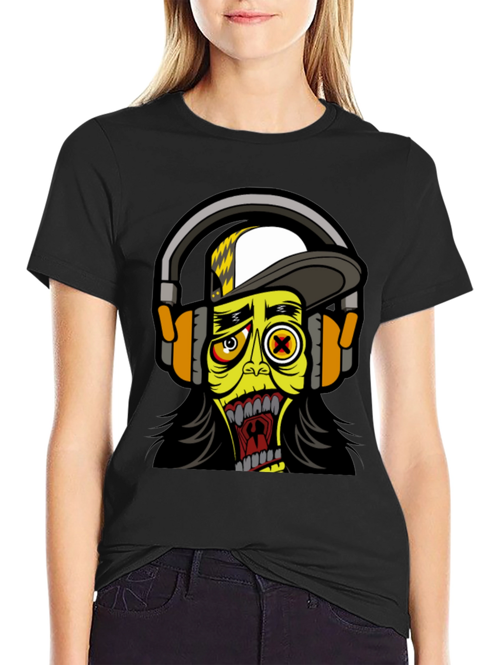 Cartoon Zombie Graphic Tee