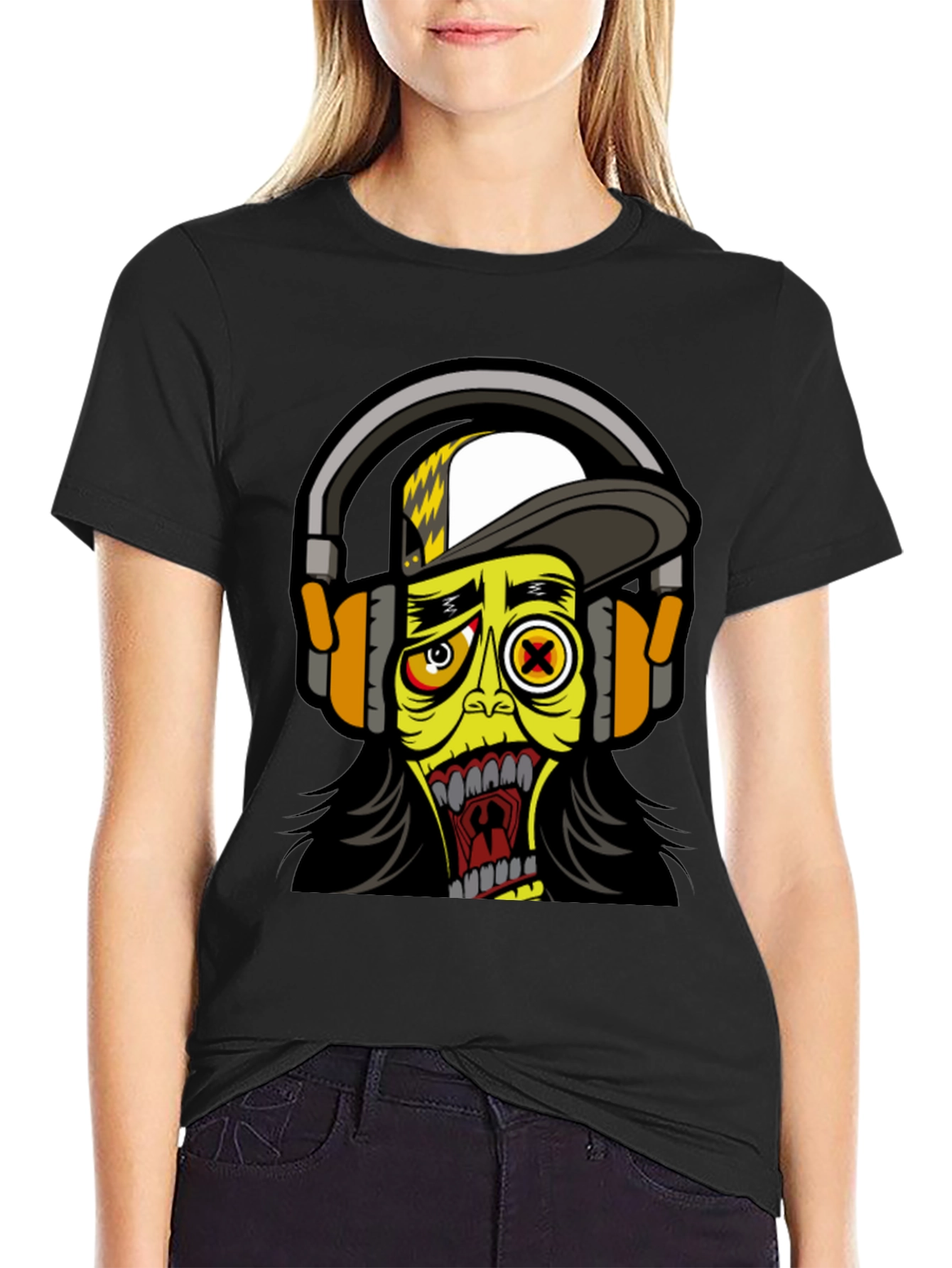 Cartoon Zombie Graphic Tee
