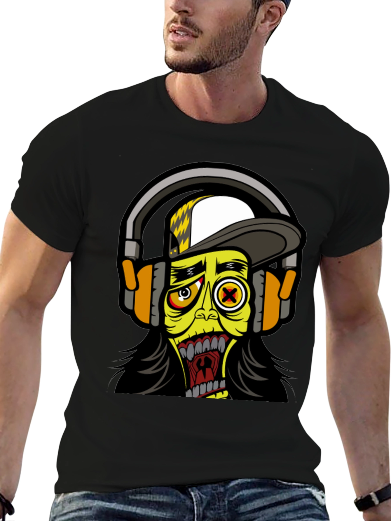 Cartoon Zombie Graphic Tee