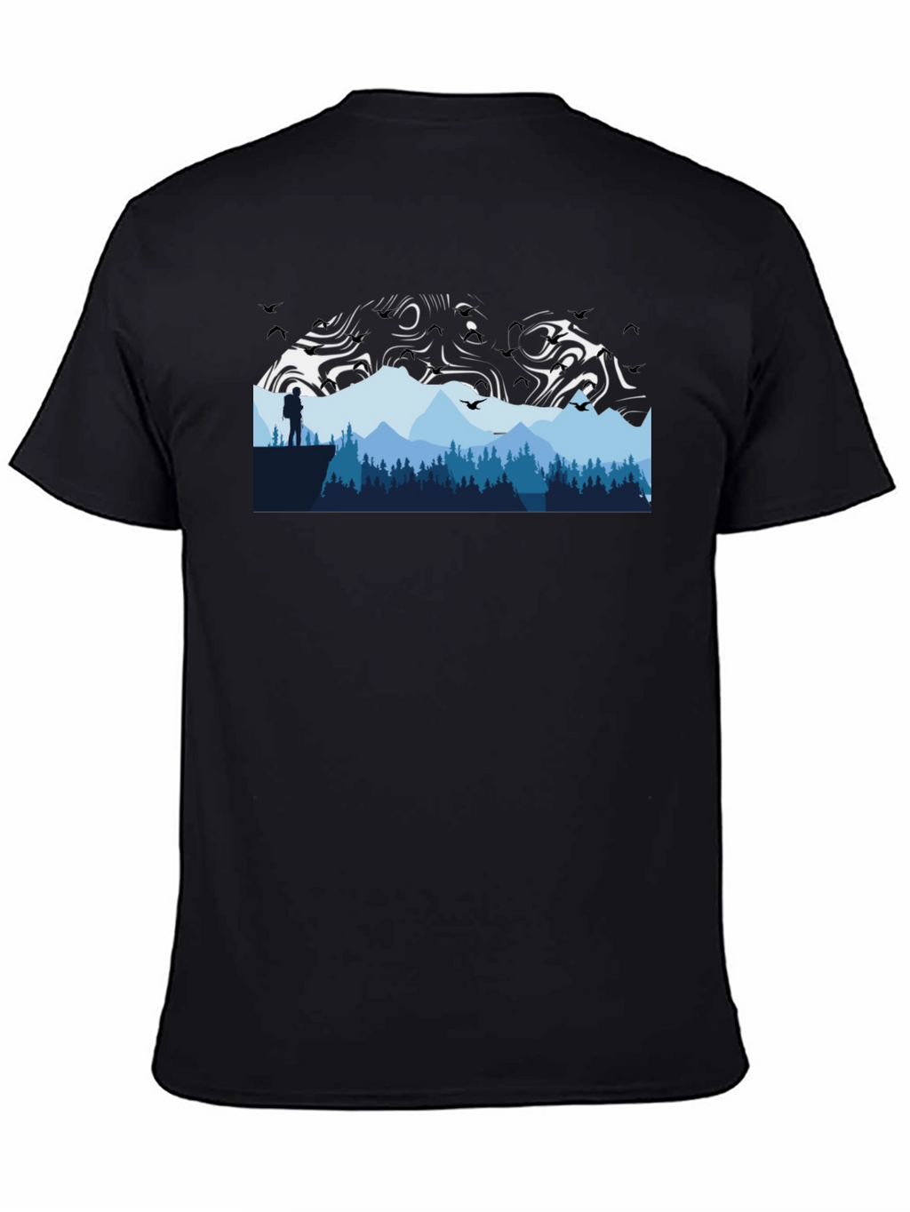 Mountain Graphic Tee - Adventure Awaits!