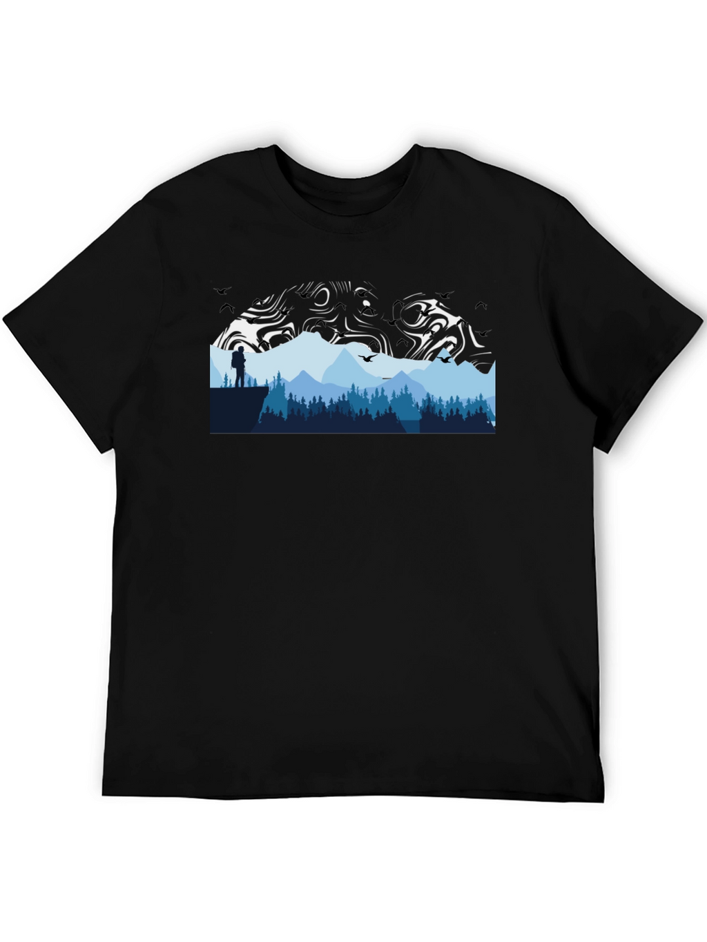 Mountain Graphic Tee - Adventure Awaits!