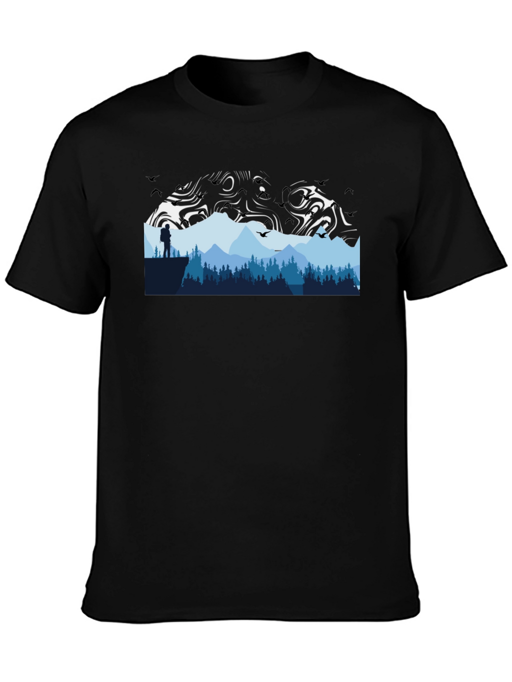 Mountain Graphic Tee - Adventure Awaits!