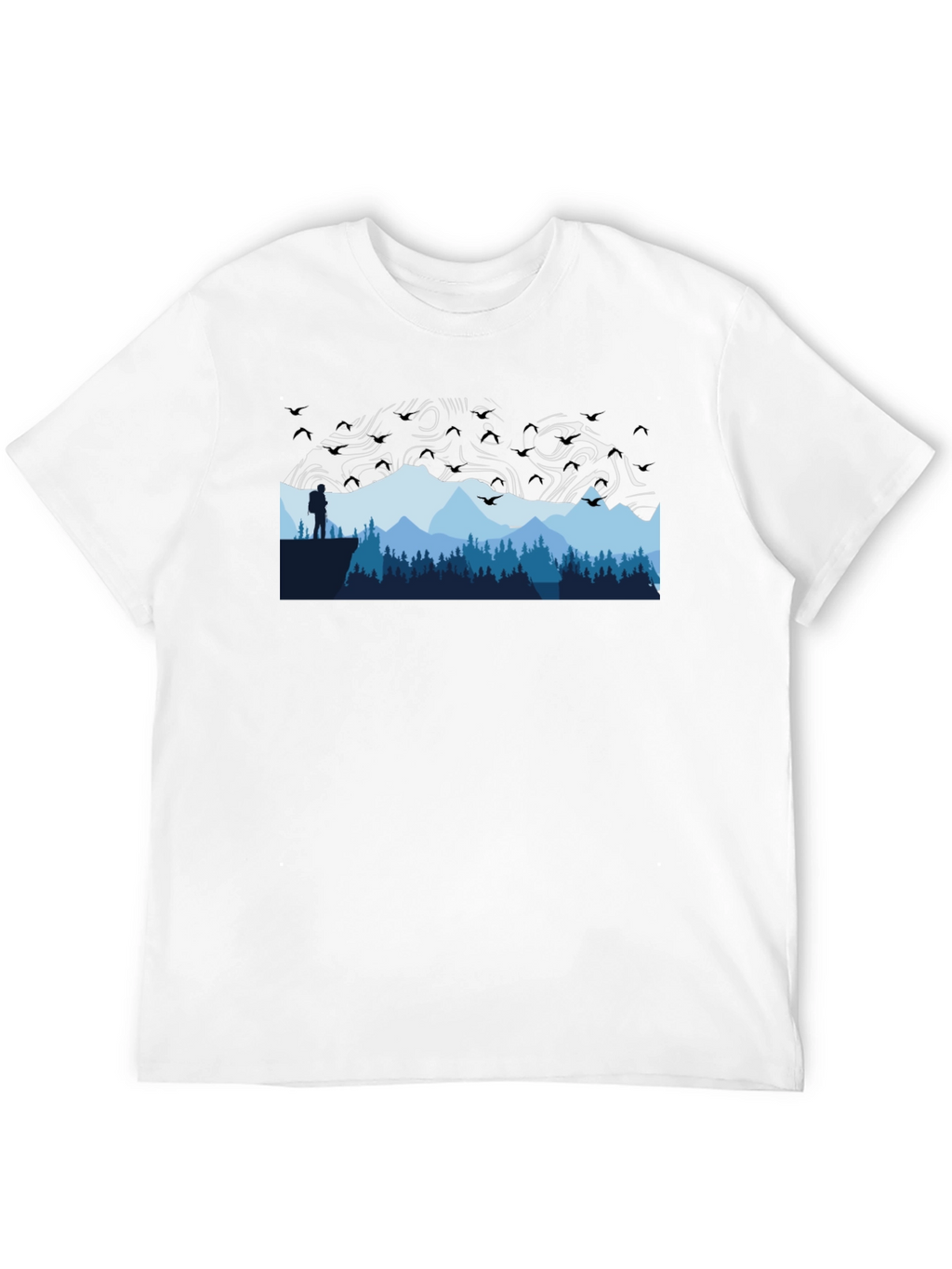 Mountain Graphic Tee - Adventure Awaits!
